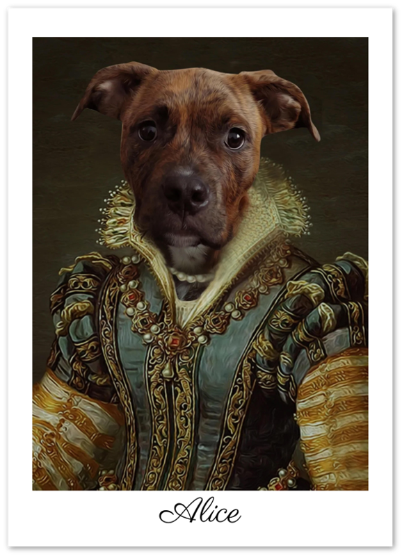 Pet Portrait Royal