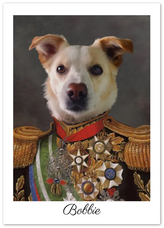 Pet Portrait Royal