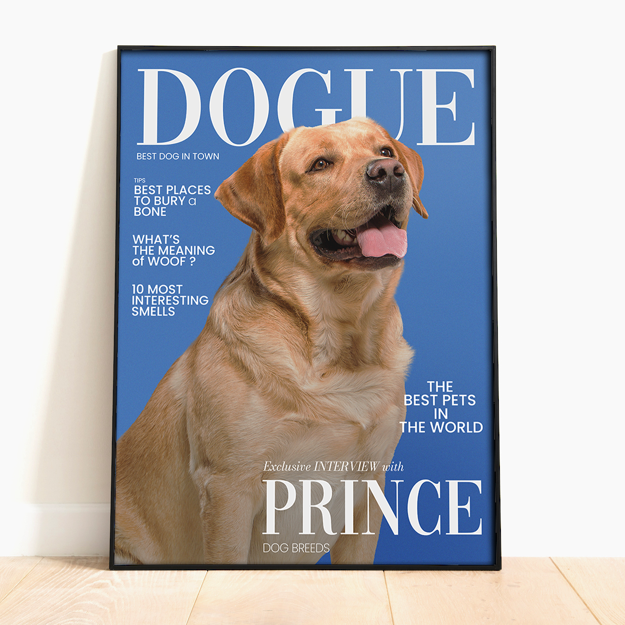 Pet Magazine Portrait